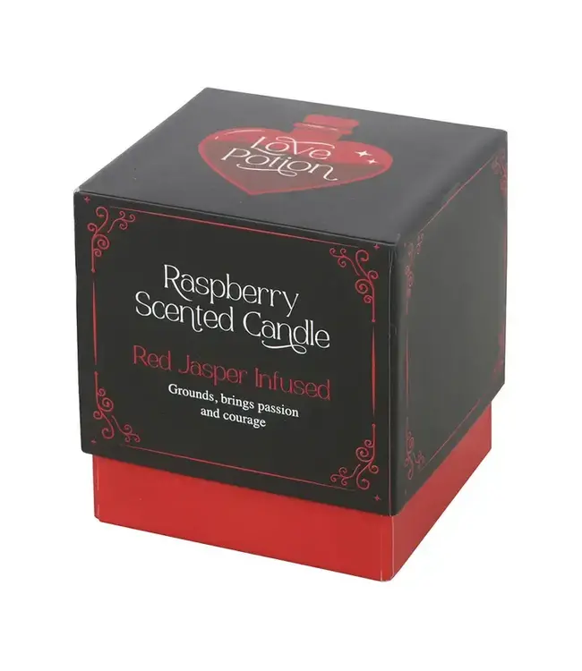 "Light the Love: Raspberry Potion Candle"