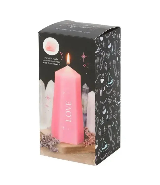 "Light Up Love: The Crystal Candle Charm!"