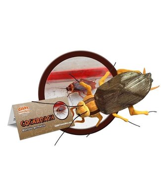Giant Microbes Cockroach Plush