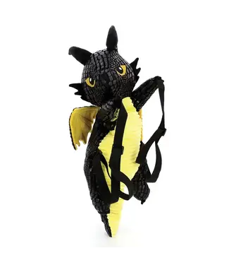 Comeco Inc. Black Dragon Stuffed Backpack