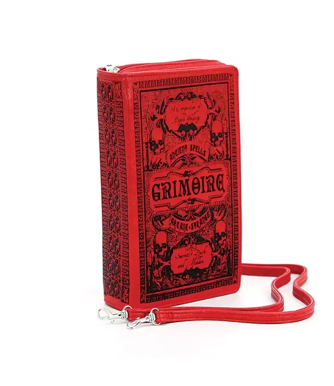 Grimoire Glam: Your Stylish Spellbook Clutch!