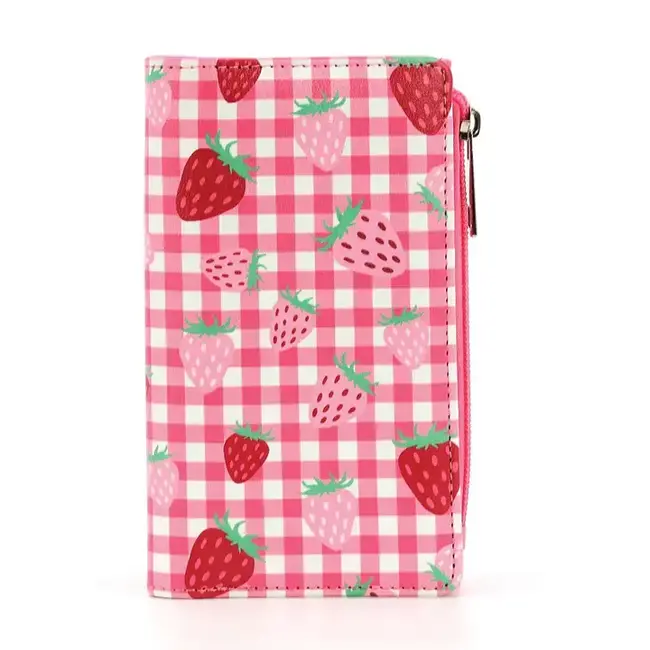 Berry Bright: The Strawberry Gingham Wallet!