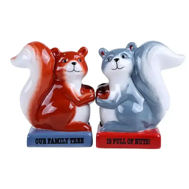 Squirrel Nuts Salt and Pepper Shaker Set