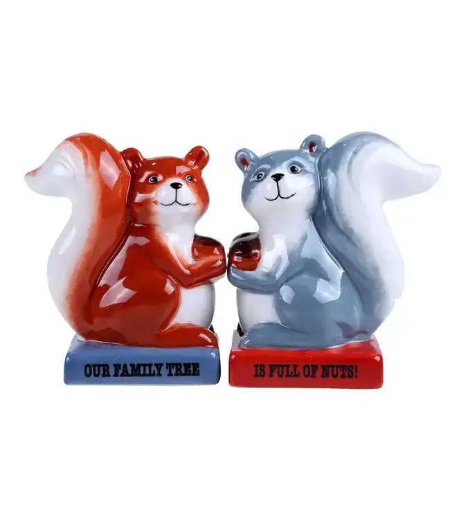 Squirrel Nuts Salt and Pepper Shaker Set