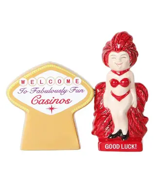 Pacific Giftware Casino Fun Salt and Pepper Shaker Set