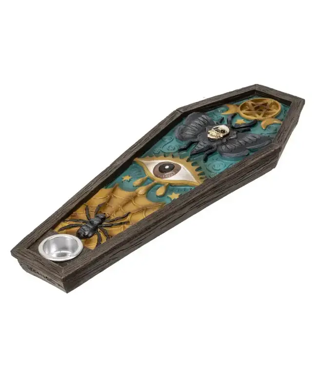 Light Up the Dark: Gothic Coffin Incense Burner