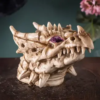 Pacific Giftware Bone Dragon Head Incense Burner
