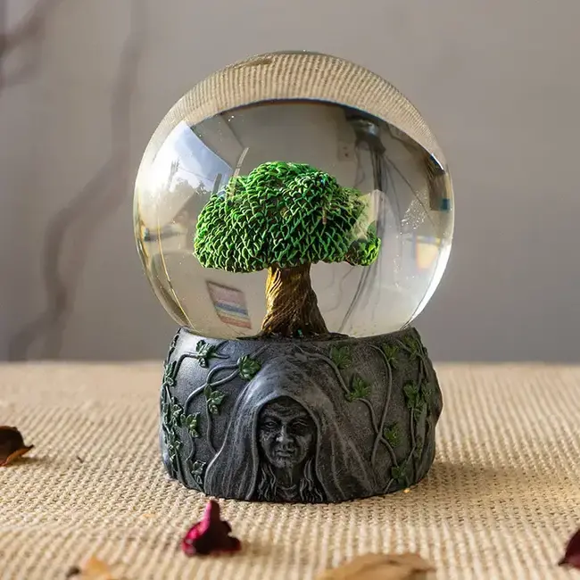 Enchanting Tree of Life Water Globe: A Splash of Nature's Magic!