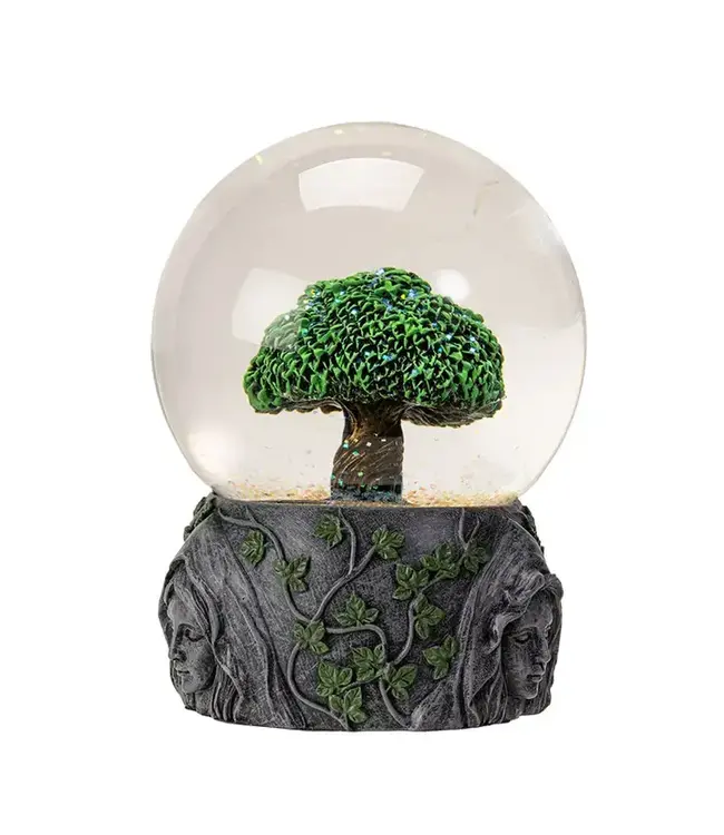 Enchanting Tree of Life Water Globe: A Splash of Nature's Magic!