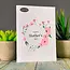 Happy Mothers Day with Pink Flowers Plantable Greeting Card Wildflowers