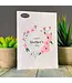 Happy Mothers Day with Pink Flowers Plantable Greeting Card Wildflowers
