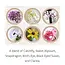 Happy Mothers Day with Pink Flowers Plantable Greeting Card Wildflowers