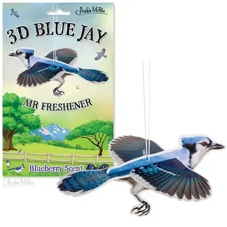 Archie McPhee 3D Blue Jay Air Freshener