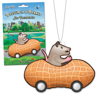 Archie McPhee Possum in a Peanut Air Freshener