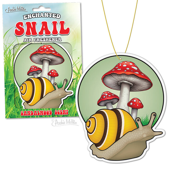 Snail Your Way to Serenity: Enchanted Air Freshener!