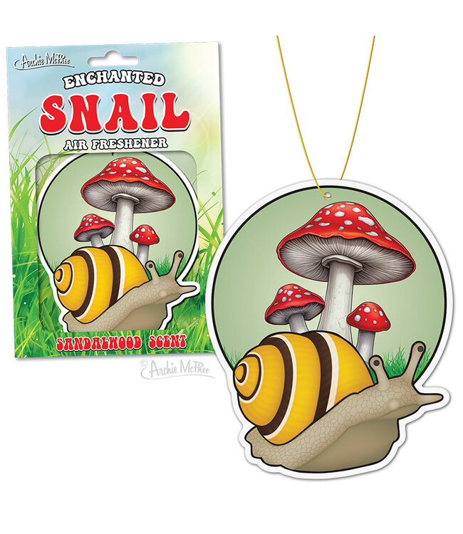 Snail Your Way to Serenity: Enchanted Air Freshener!