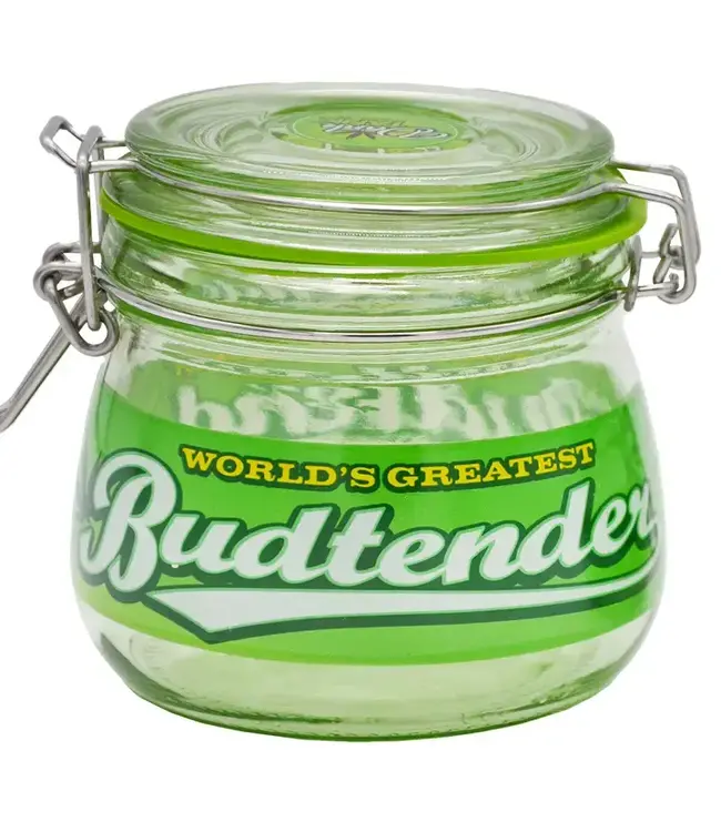 Budtender Large Storage Jar with Gasket Seal Lid