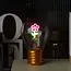 Glow with Love: The Flower Power Neon Bulb!