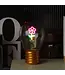 Glow with Love: The Flower Power Neon Bulb!