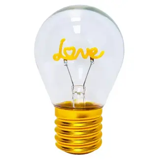 Streamline Neon Bulb Led Lights - Love