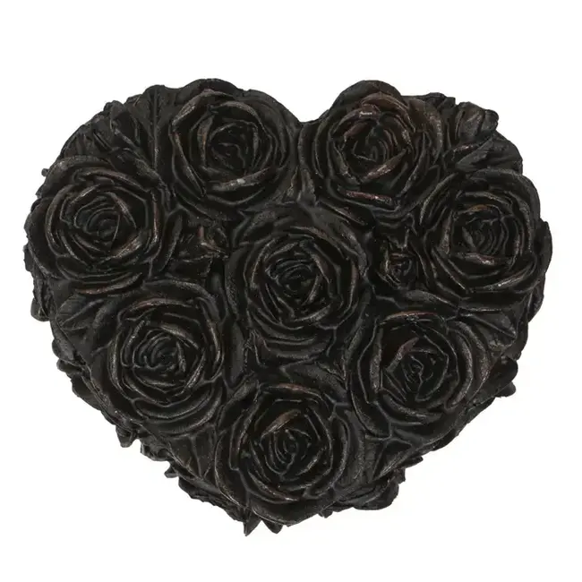 Love in a Box: Black Roses Jewelry Organizer