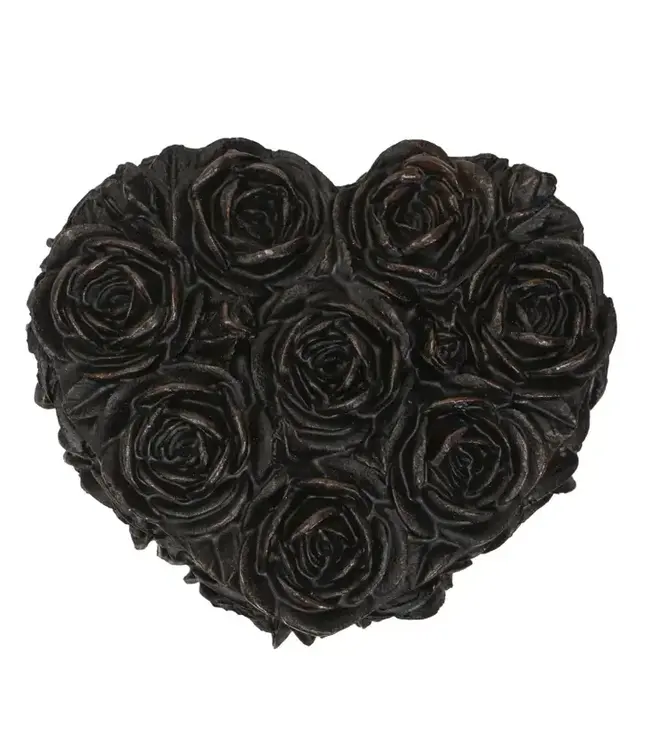 Love in a Box: Black Roses Jewelry Organizer