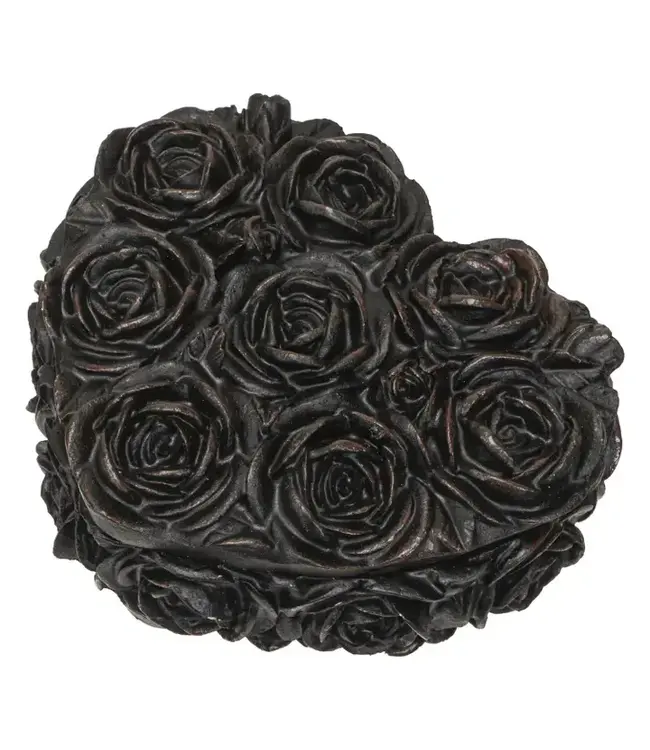 Love in a Box: Black Roses Jewelry Organizer