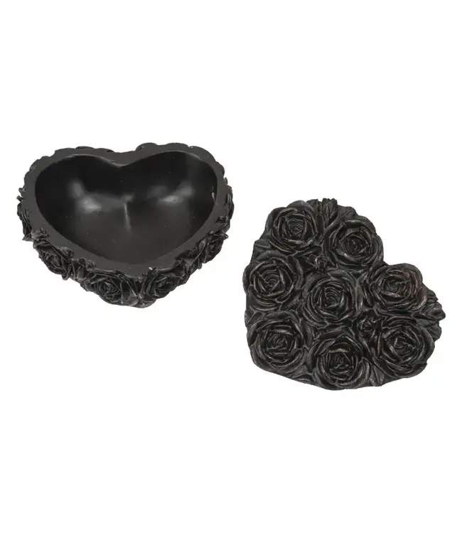 Love in a Box: Black Roses Jewelry Organizer