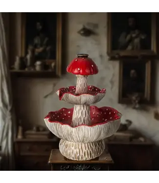Pacific Giftware Toadstool Mushroom Backflow Burner