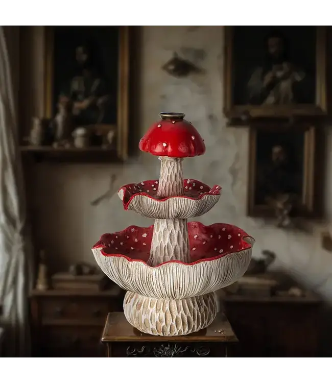 Whimsical Whiffs: Toadstool Mushroom Backflow Burner