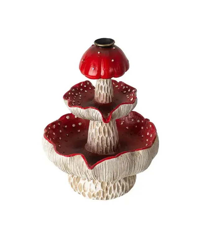 Whimsical Whiffs: Toadstool Mushroom Backflow Burner