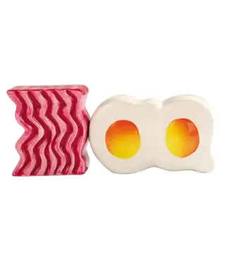 Pacific Giftware Bacon and Eggs Salt and Pepper Shaker Set