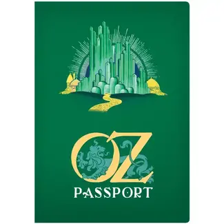 Unemployed Philosophers Guild Oz Passport Notebook