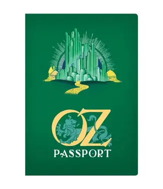 Unemployed Philosophers Guild Oz Passport Notebook