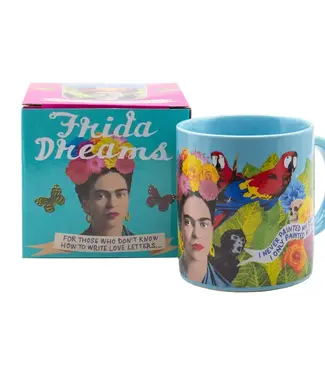 Unemployed Philosophers Guild Frida Kahlo Art Coffee Mug
