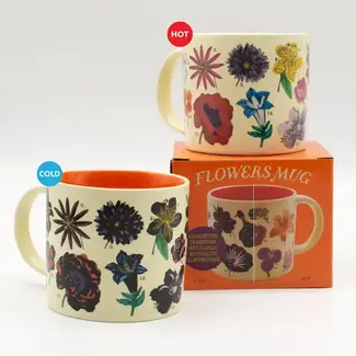 Unemployed Philosophers Guild Flowers Mug