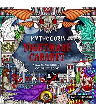 Mythogoria: Nightmare Cabaret Coloring Book