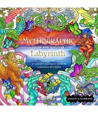 Labyrinth: A Coloring Book of Mysteries