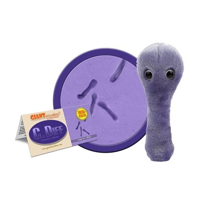 M.C. Diff: The Cuddly Germ That Educates!