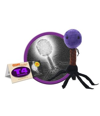 Giant Microbes T4 Bacteriophage Plush Toy