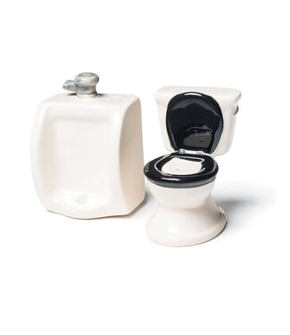 Big Mouth Inc. Toilet Salt and Pepper Shakers