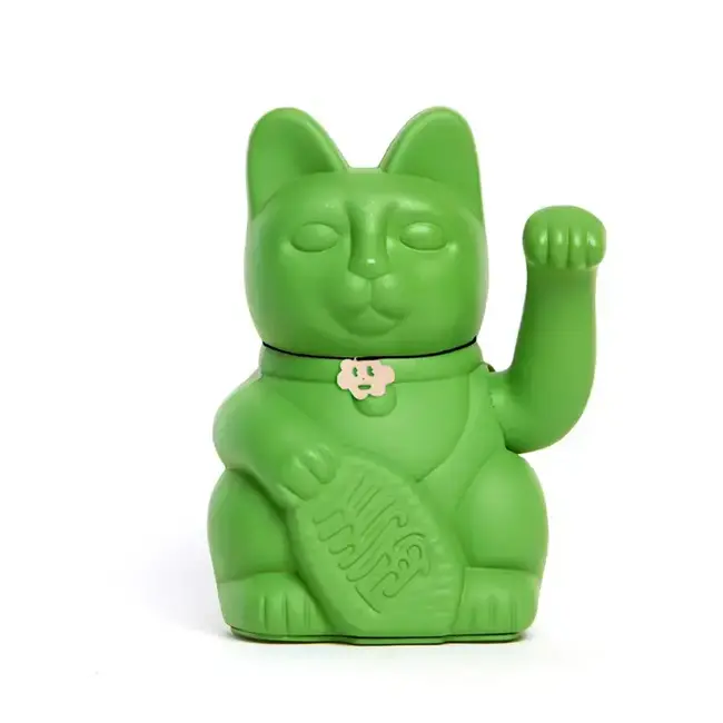 Meet the Hulk Green Lucky Cat!