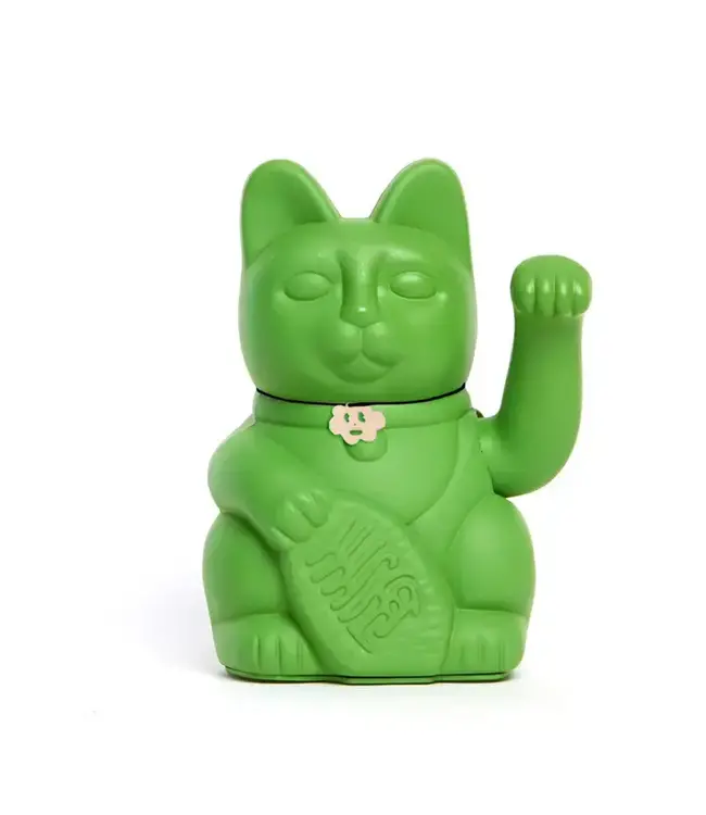 Meet the Hulk Green Lucky Cat!