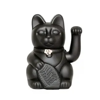 Diminuto Cielo Lucky Cat Black Medium