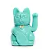 Catch Your Luck with Our Aquamarine Lucky Cat!