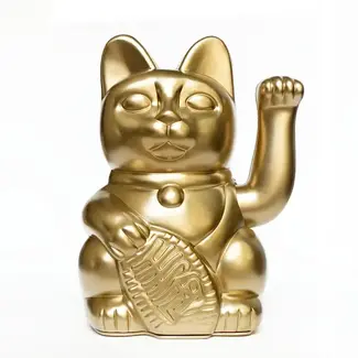 Diminuto Cielo Lucky Cat Gold Medium