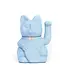 Luck Awaits: Meet the Light Blue Lucky Cat!