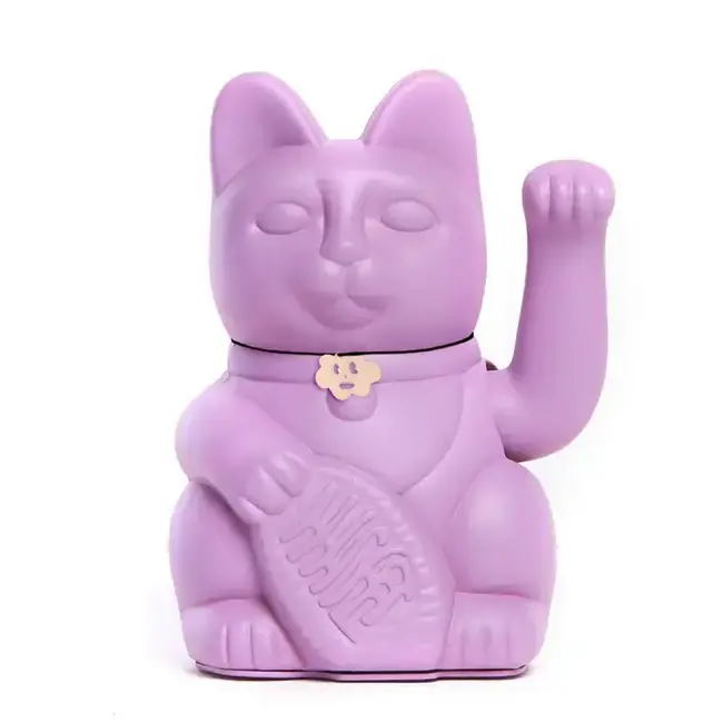 Meet Your Lucky Charm: The Mauve Cat Magic!