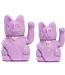 Meet Your Lucky Charm: The Mauve Cat Magic!
