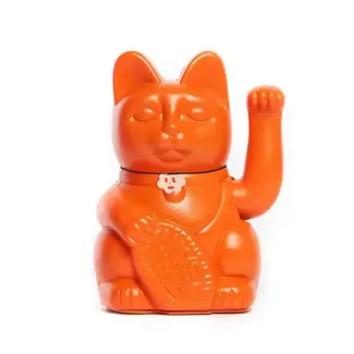Diminuto Cielo Lucky Cat Orange Medium